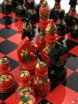 Шахматы деревянные с росписью Хохлома, Орловские фото 4 — Samogon-sam.ru